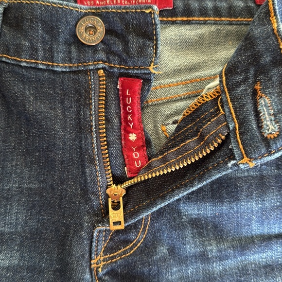 Lucky Brand Dark Blue Denim Shorts - Picture 10 of 11